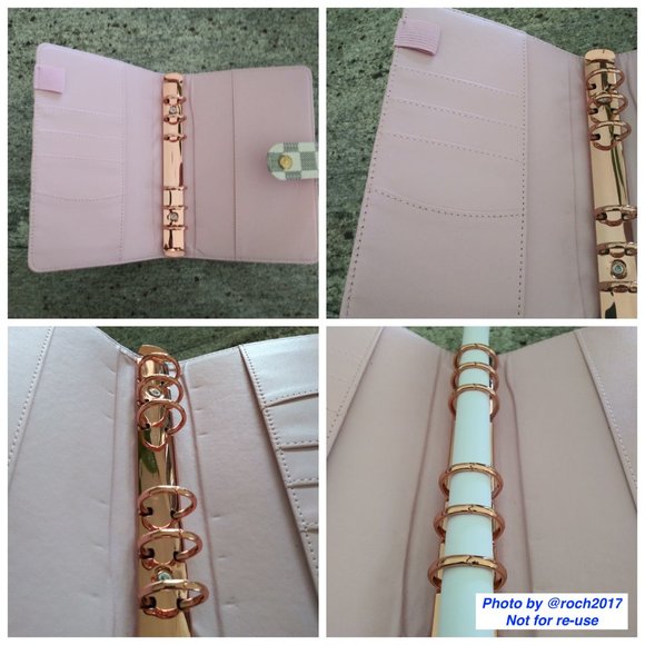 A6 Cash Budget Personal Binder Agenda Checker Design with Accessories - Picture 6 of 10